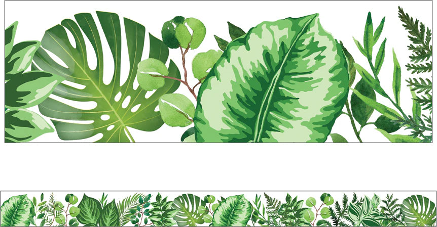 Simply Boho - Greenery Straight Border
