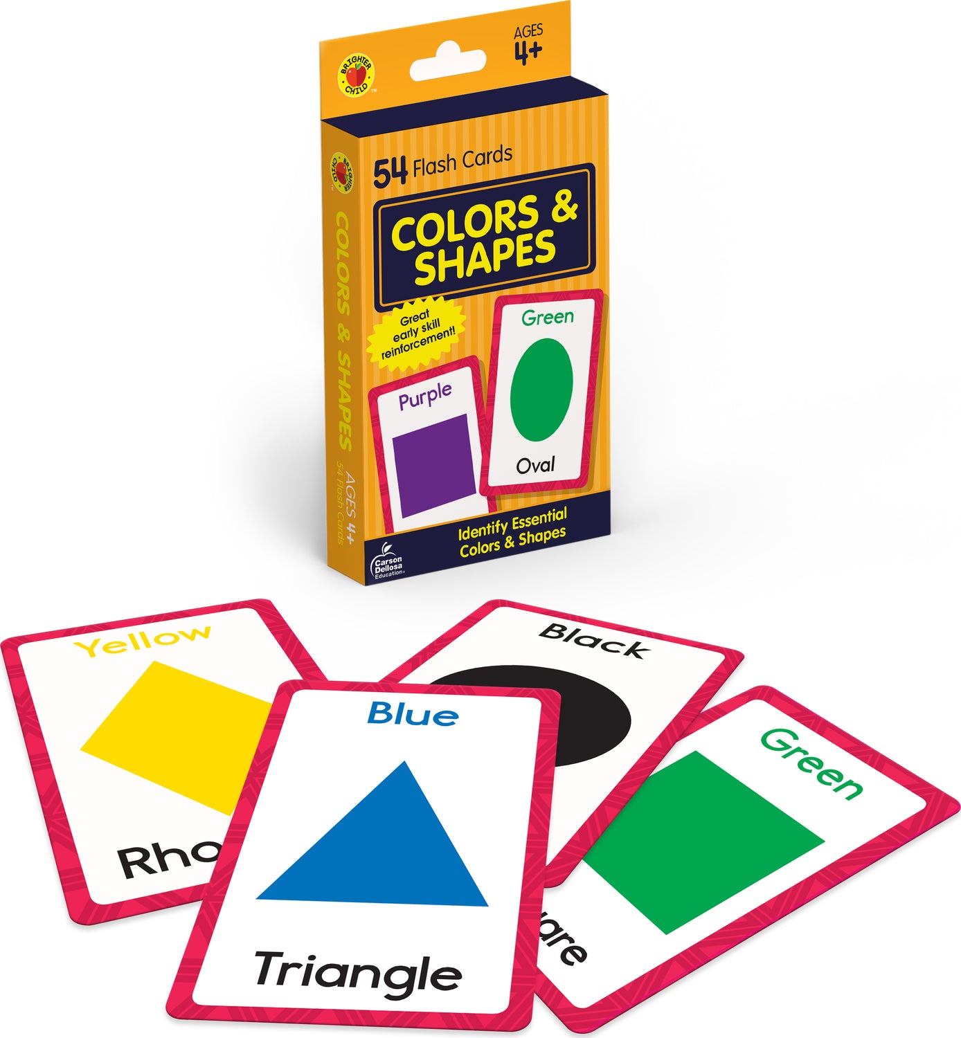 Colors and Shapes Flash Cards