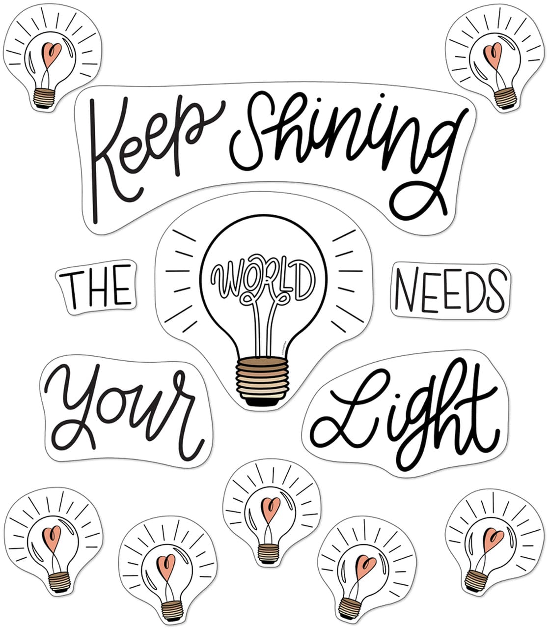 Carson Dellosa Keep Shining Bulletin Board Set
