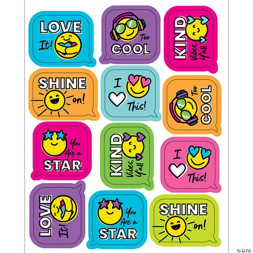 Kind Vibes - Smiley Faces Stickers