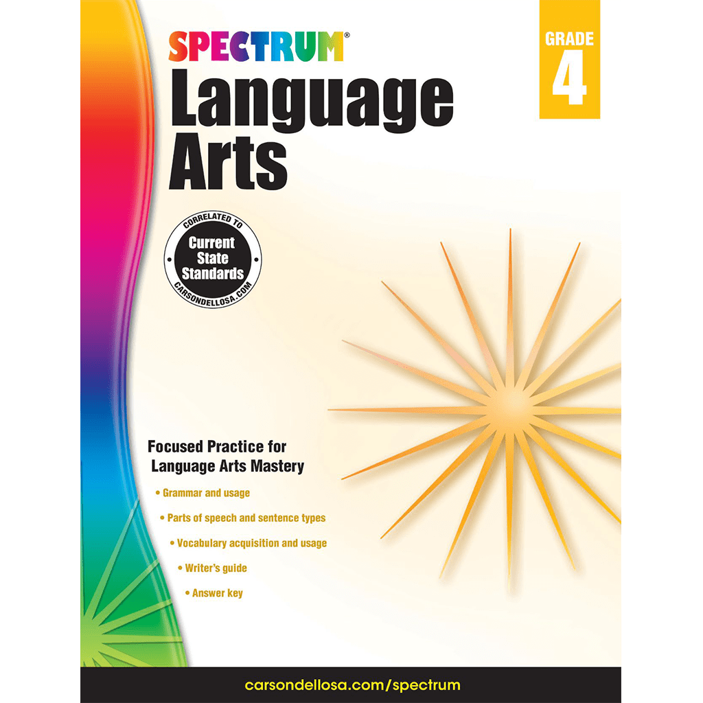 Spectrum Language Arts Grade 4