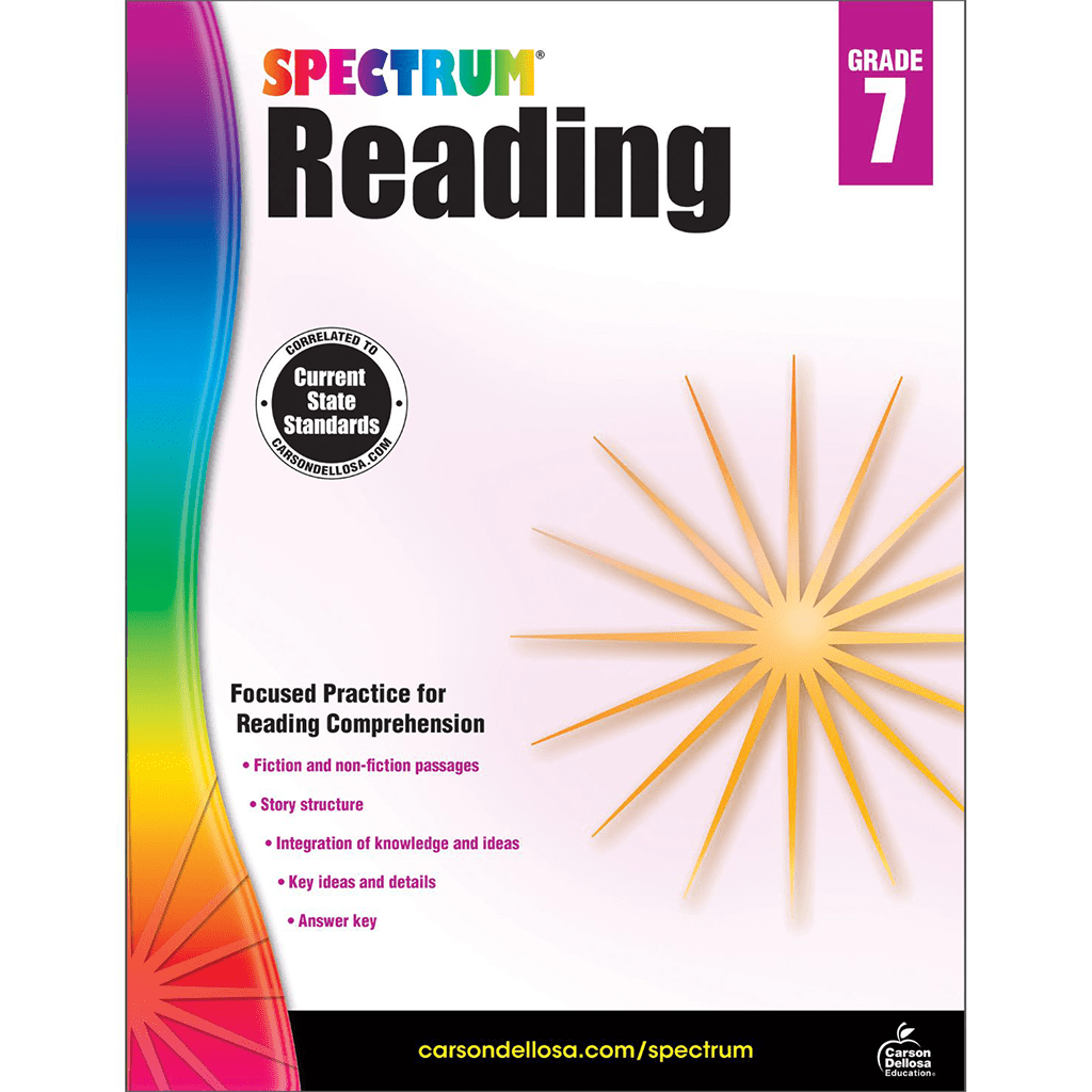 Spectrum Reading Grade 7