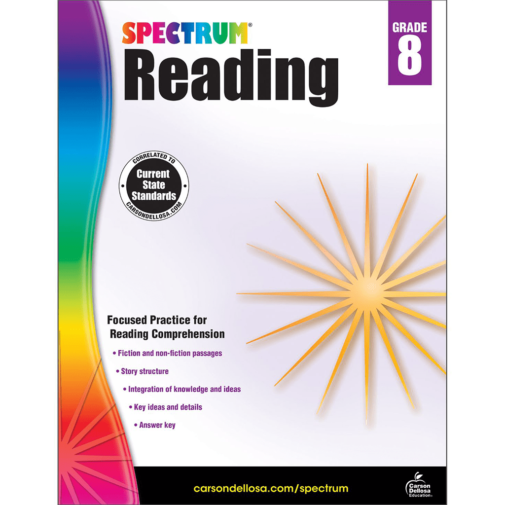 Spectrum Reading Grade 8