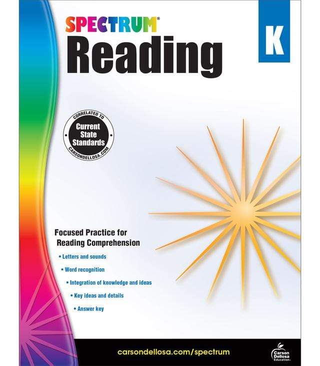 Spectrum Reading Kindergarten