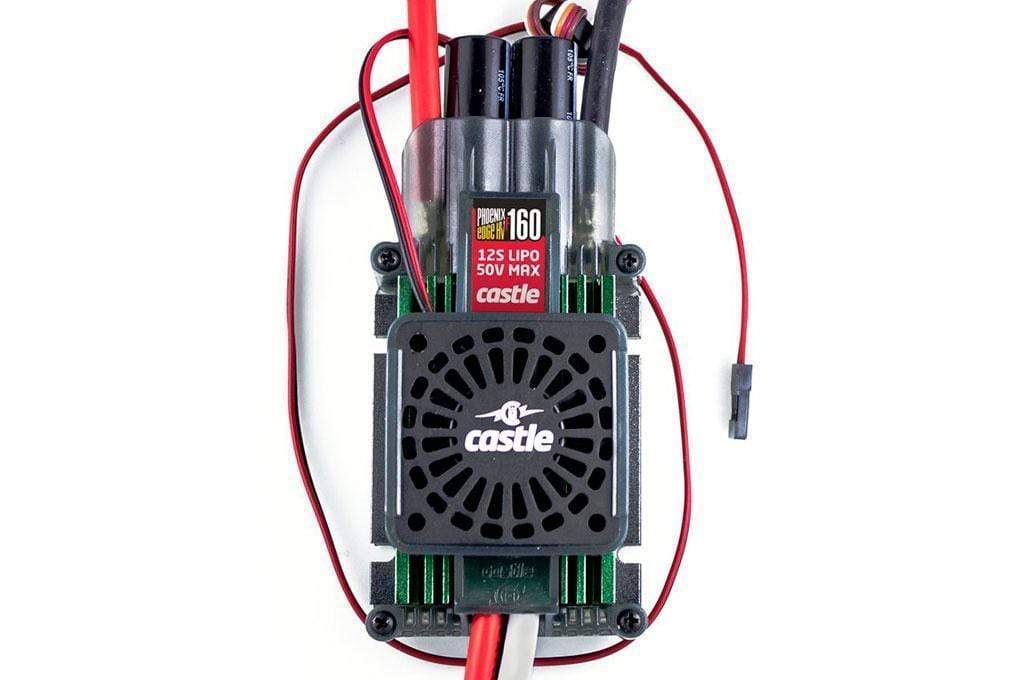 Castle Creations Phoenix Edge High Voltage 160A ESC With Cooling Fan