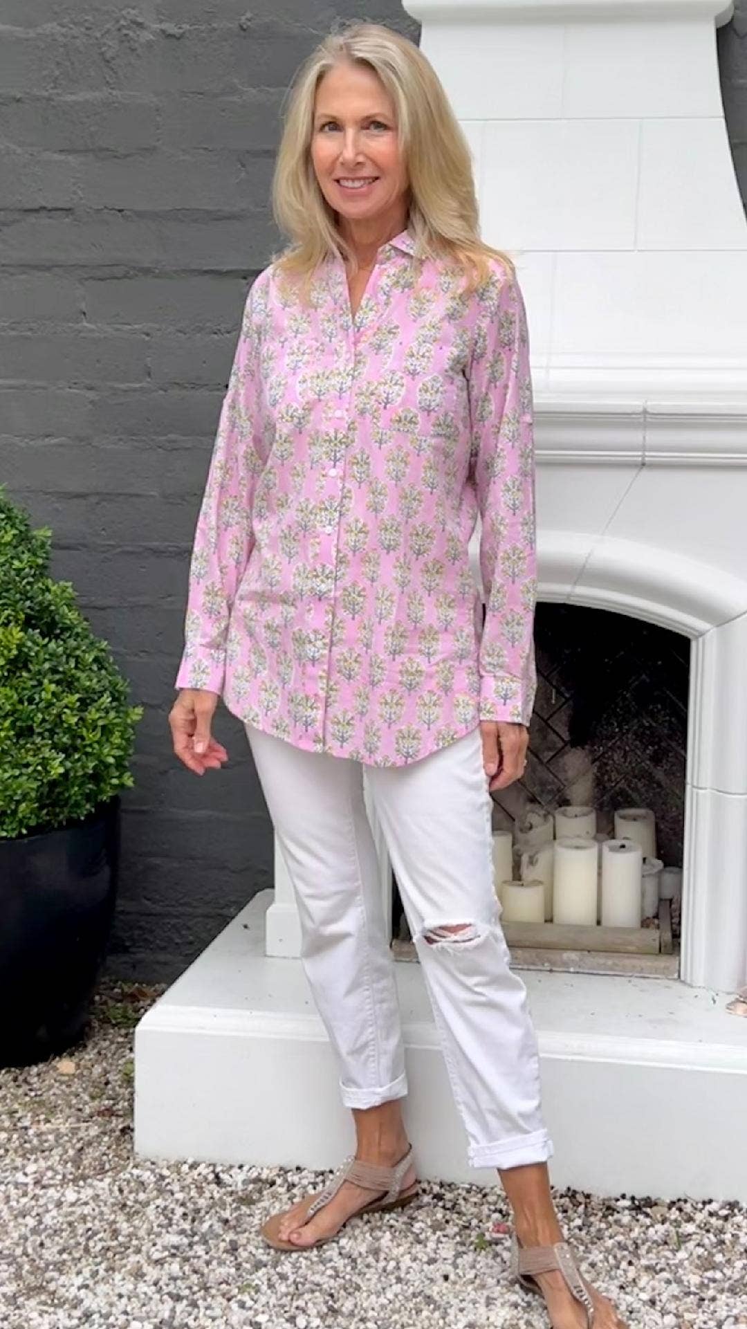 Boyfriend Shirt - Martha: Medium