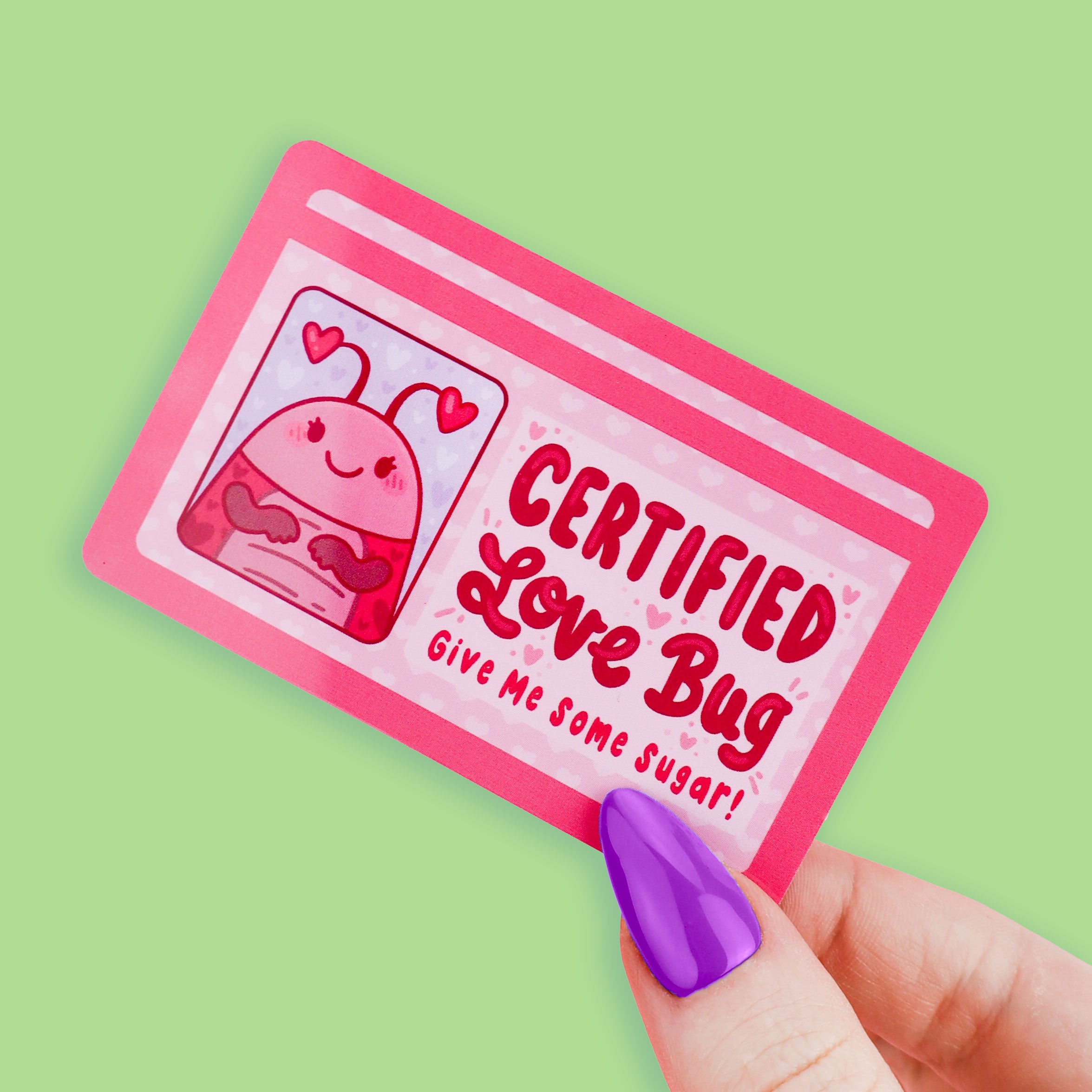 Certified Love Bug Fake Drivers License