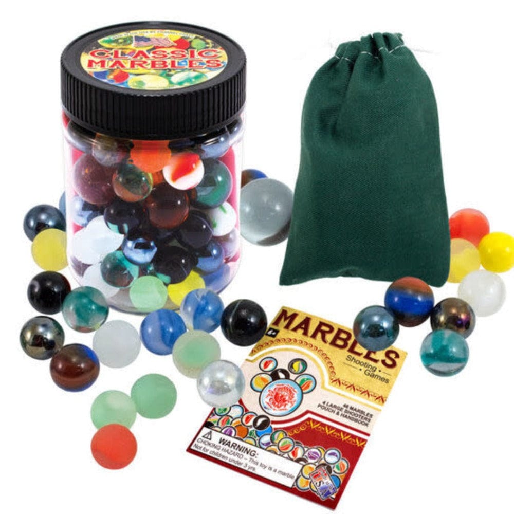 Marbles w/ Canvas Pouch