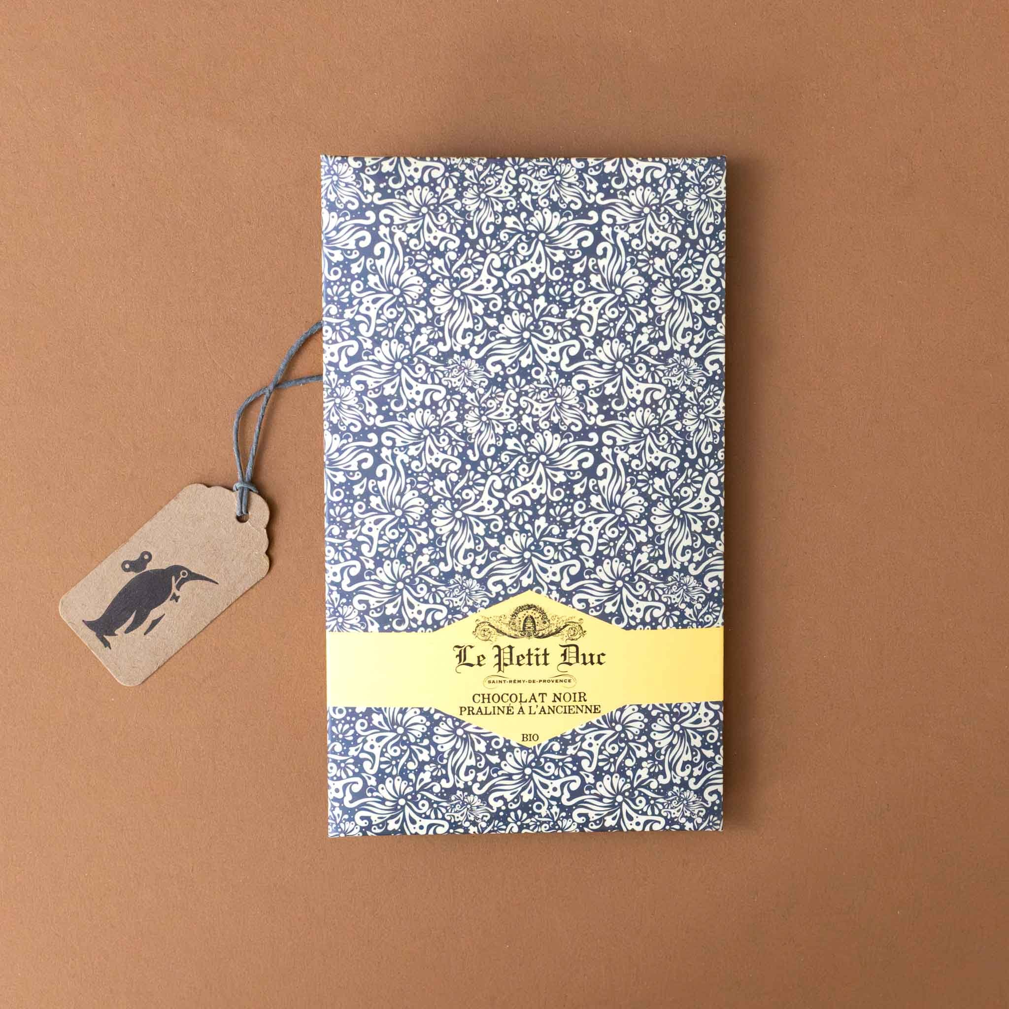 Chocolat Noir Bar | Hazelnut Praline