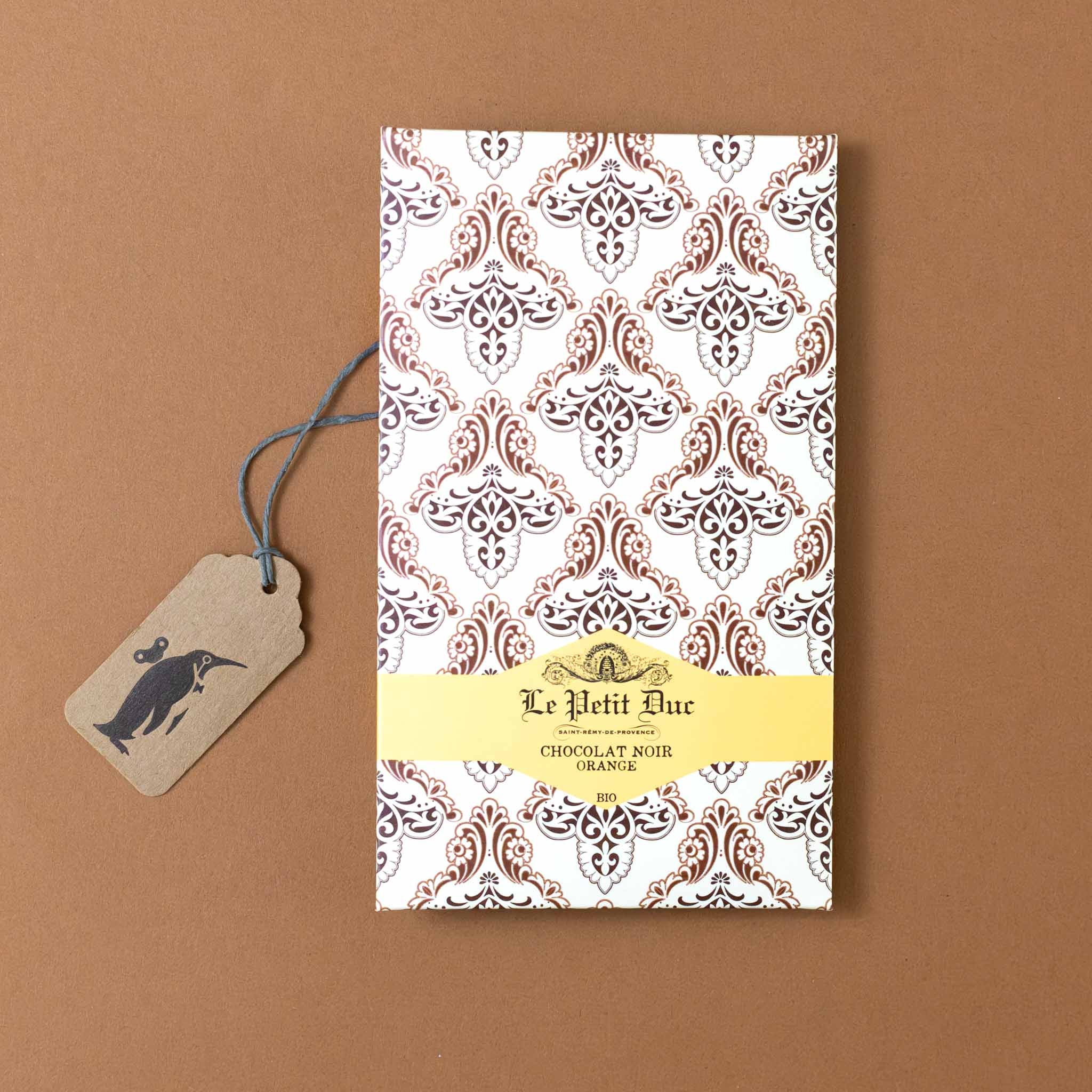 Chocolat Noir Bar | Orange