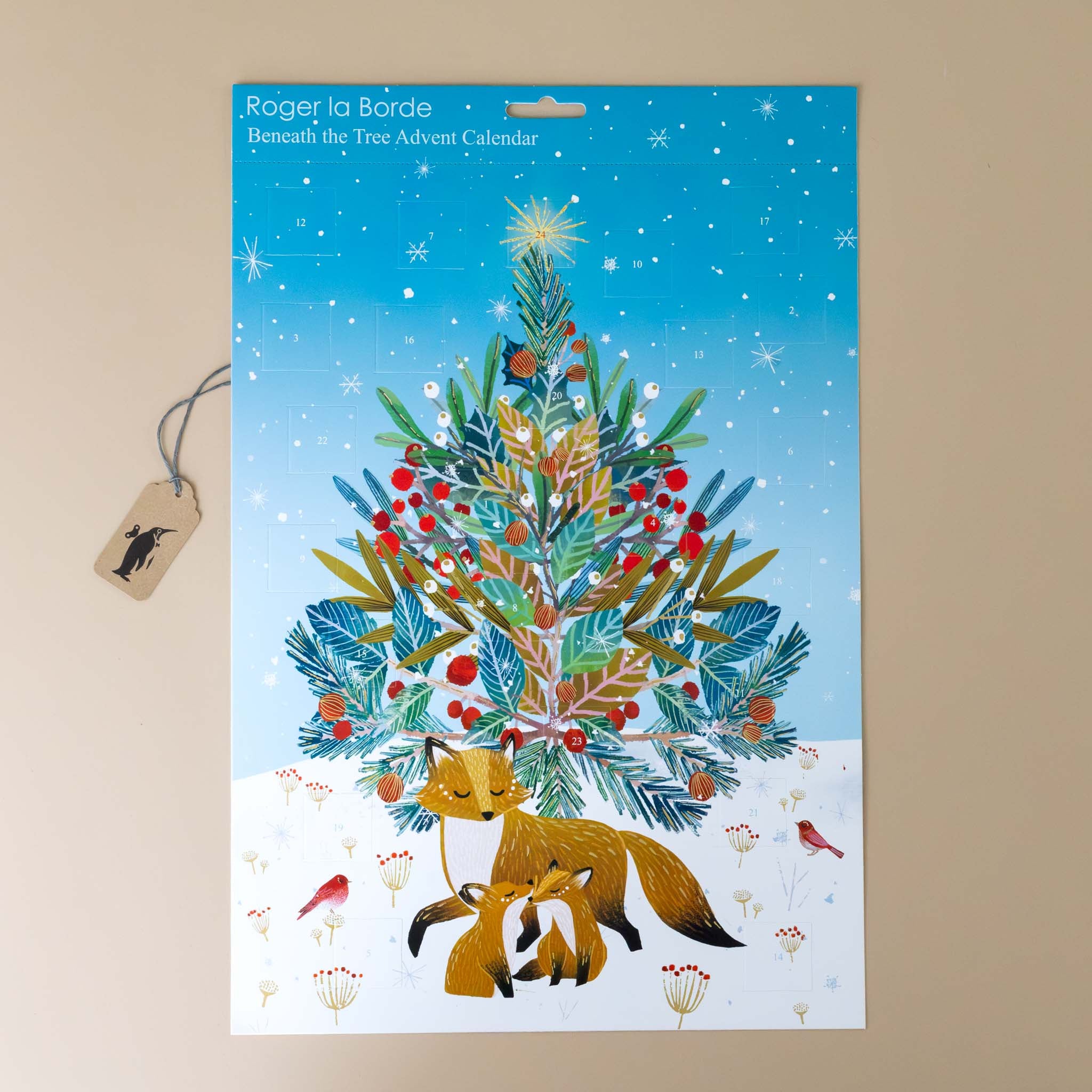 Classic Advent Calendar | Beneath the Tree Fox