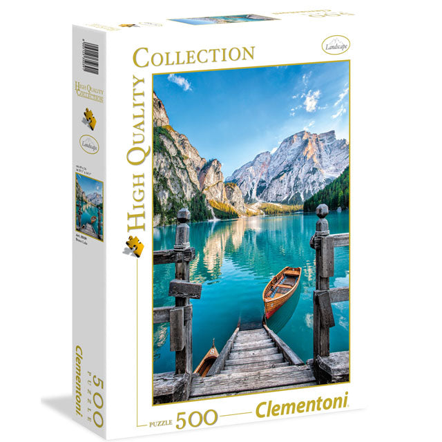 "Braies Lake" 500 Piece Puzzle