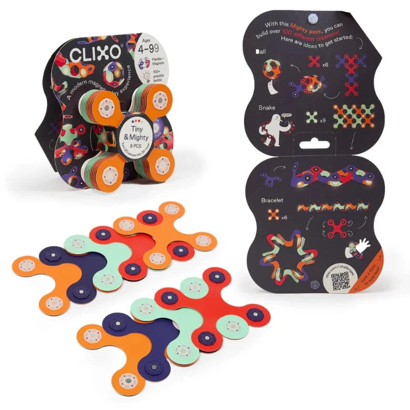 Clixo: Tiny & Mighty Magnetic Building Pack - Mars Rovers