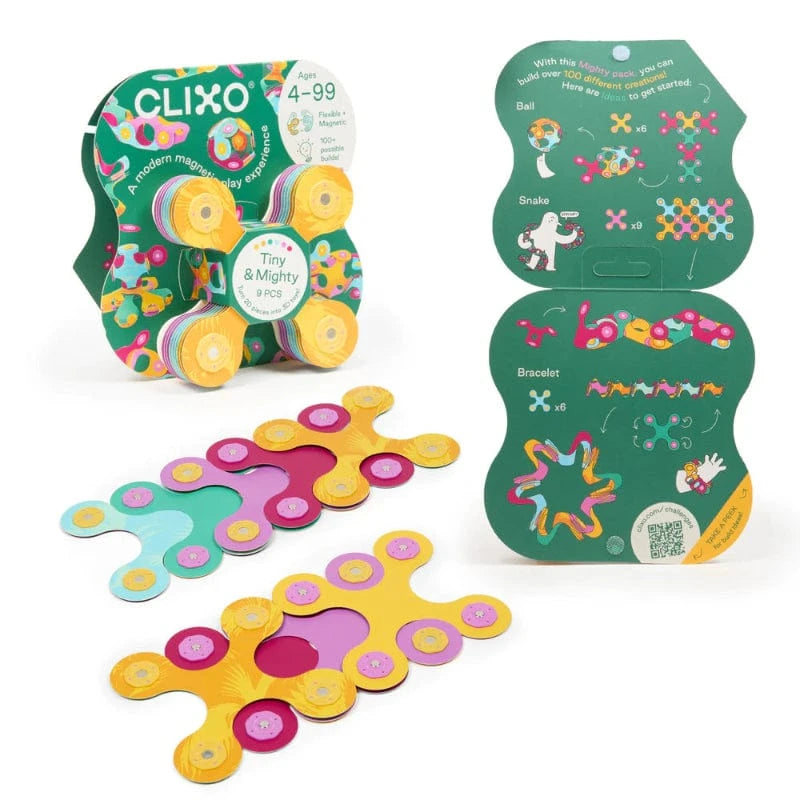 Clixo: Tiny & Mighty Magnetic Building Pack - Jungle