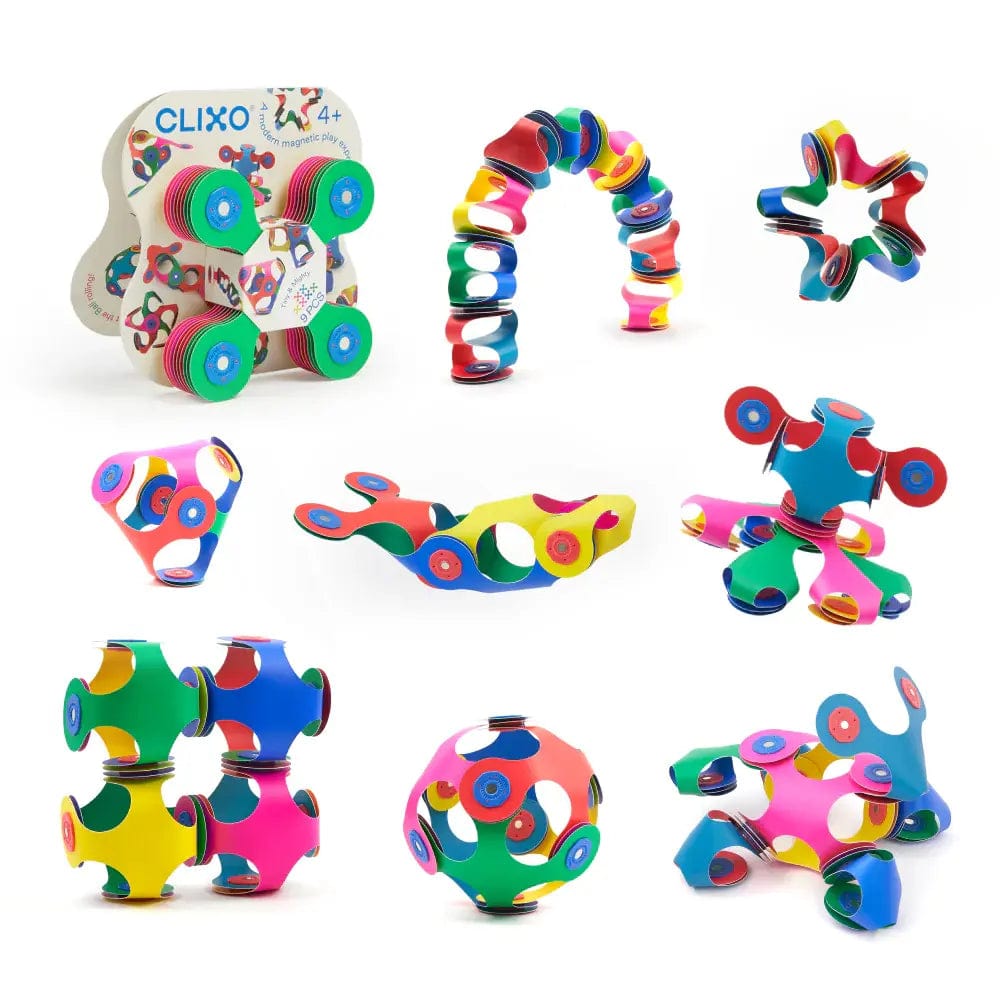Clixo: Tiny & Mighty Magnetic Building Pack