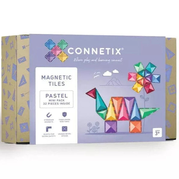 Connetix: Pastel Mini Pack 32 Piece Set