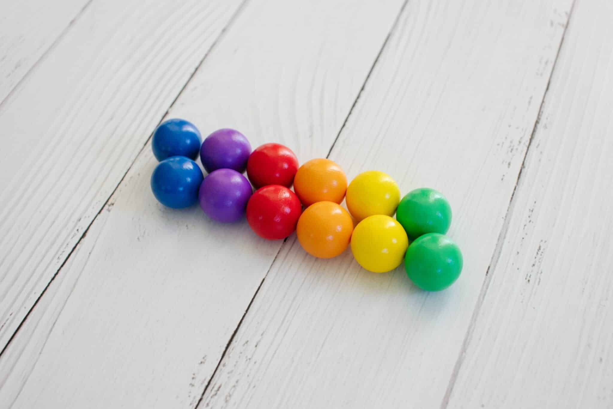 Connetix Rainbow Ball Pack, 12pc
