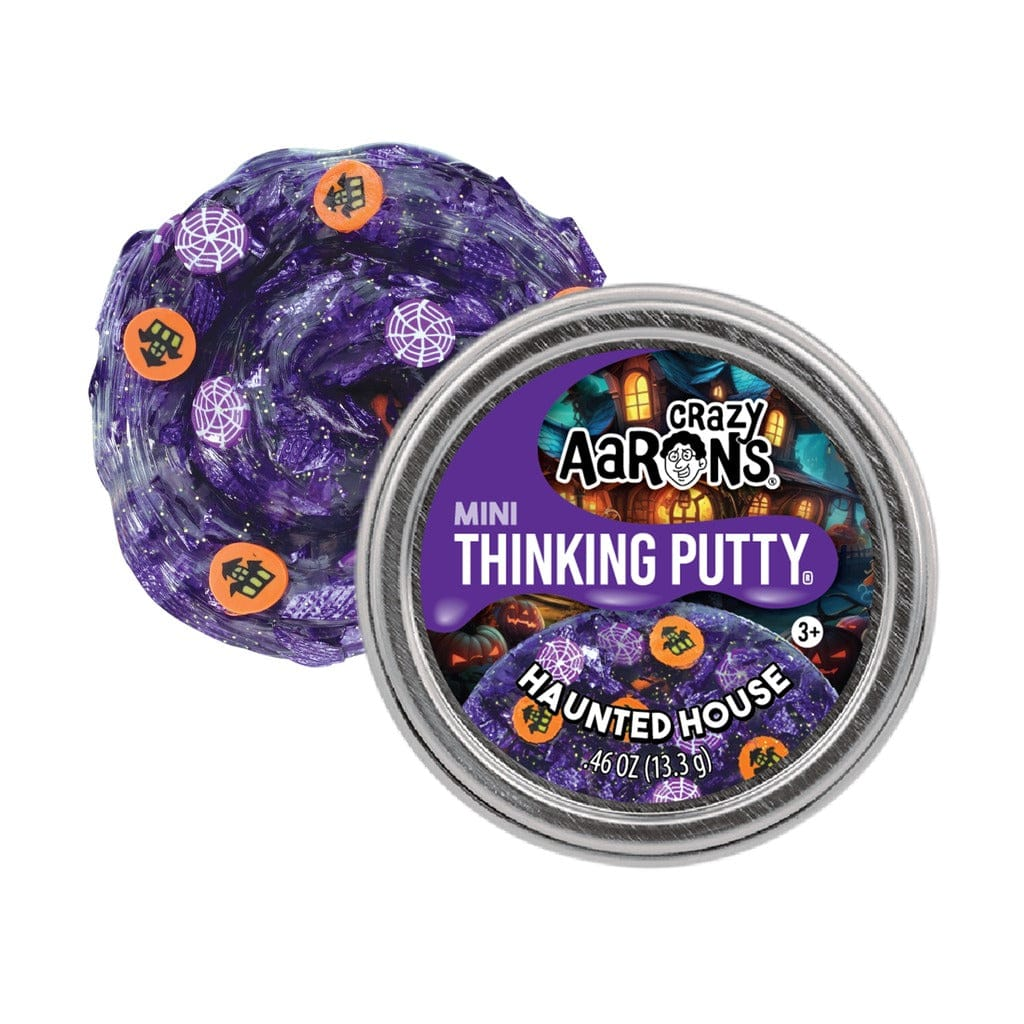Haunted House Crazy Aaron's Mini Trick or Treat Thinking Putty