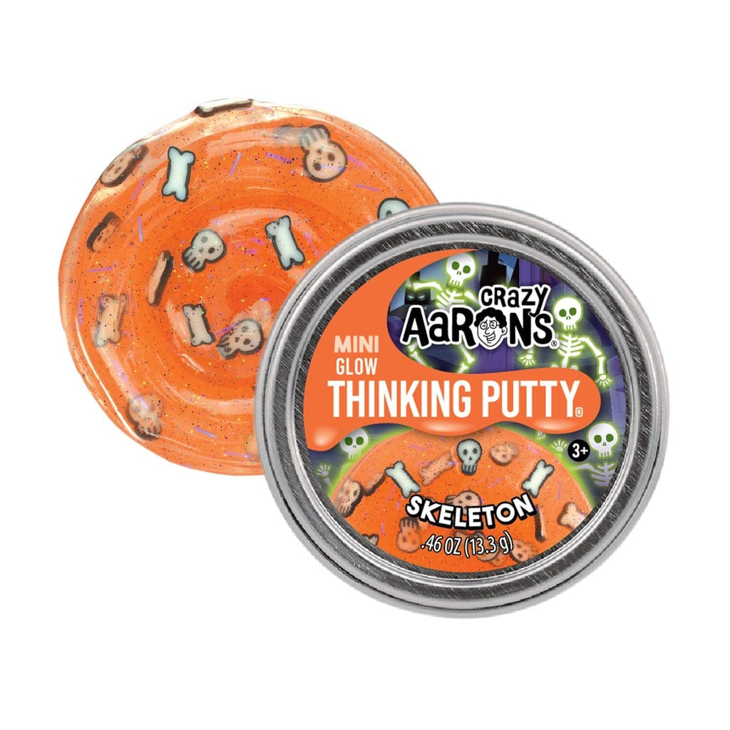 Skeleteon Crazy Aaron's Mini Trick or Treat Thinking Putty