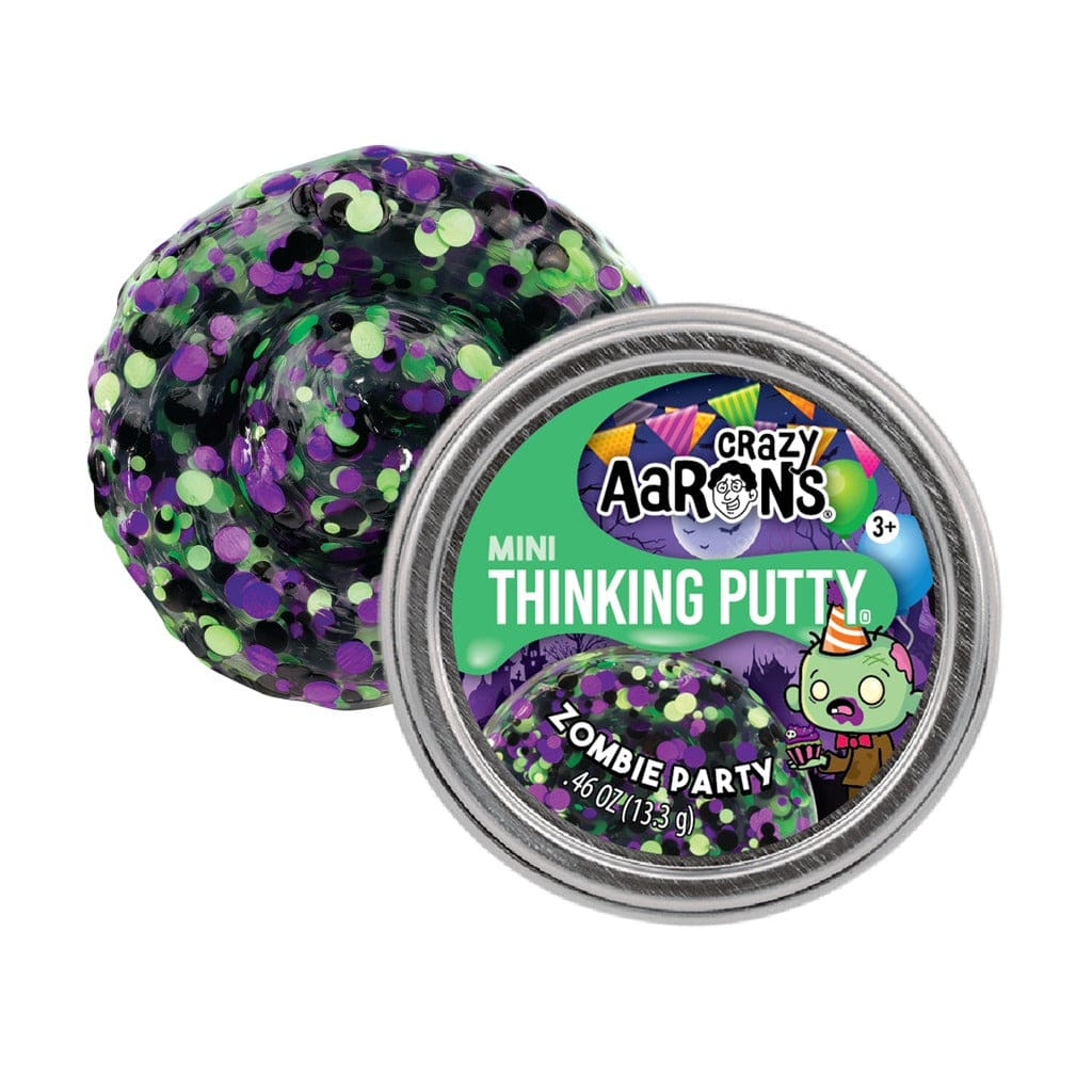 Zombie Party Crazy Aaron's Mini Trick or Treat Thinking Putty