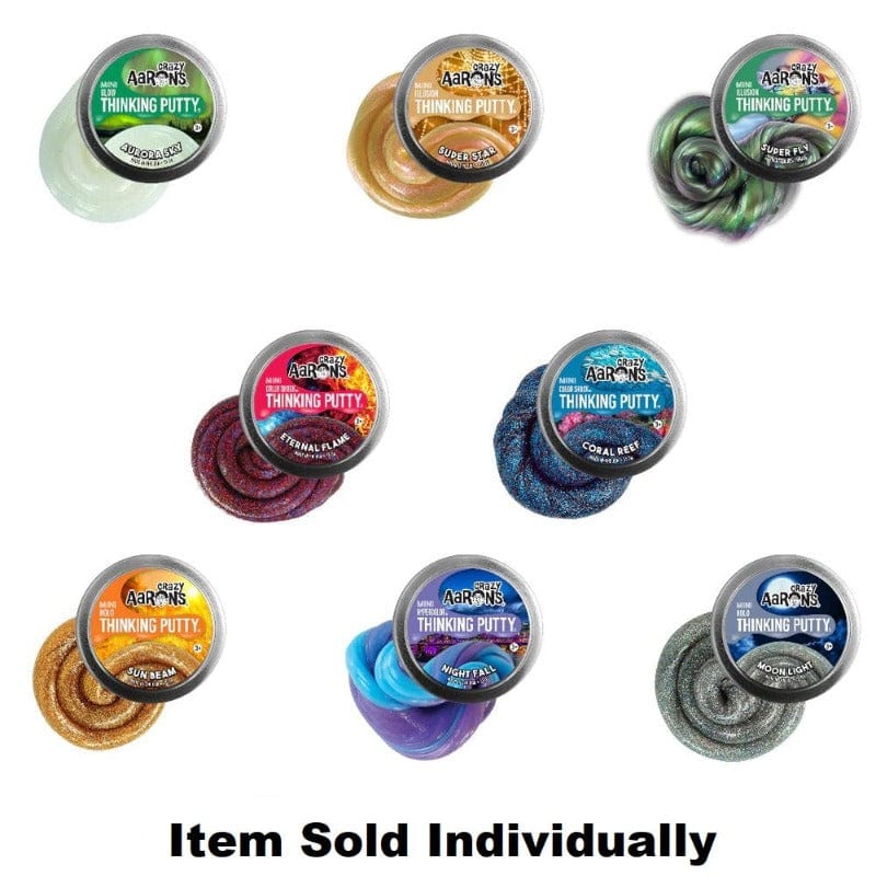 Mini Tin Thinking Putty Singles (Assorted Styles)