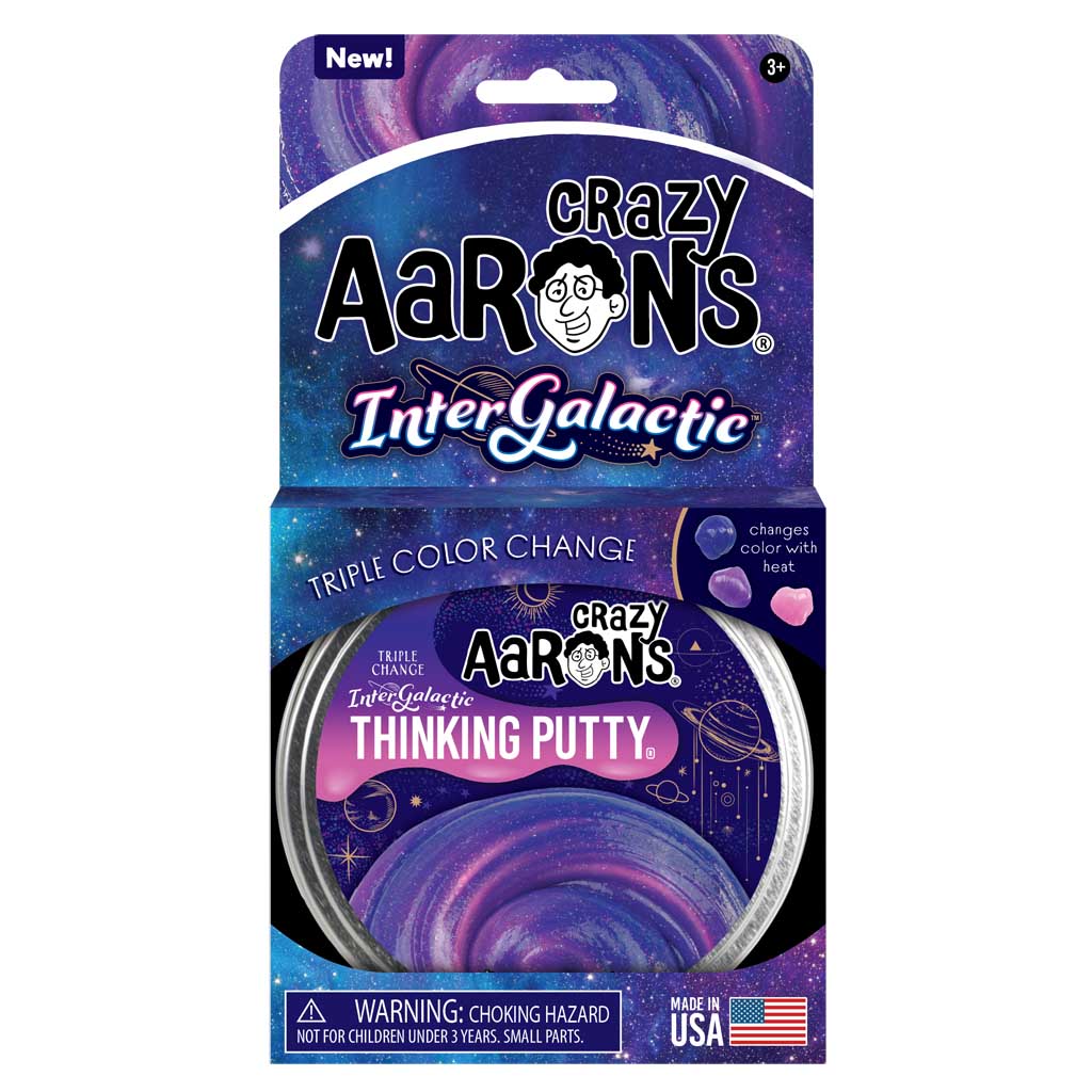 Crazy Aaron's Intergalactic Triple Change Thinking Putty