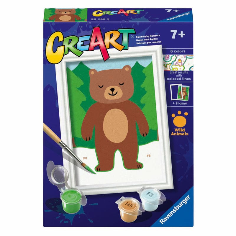 CreArt: Paint by Number Wild Bear