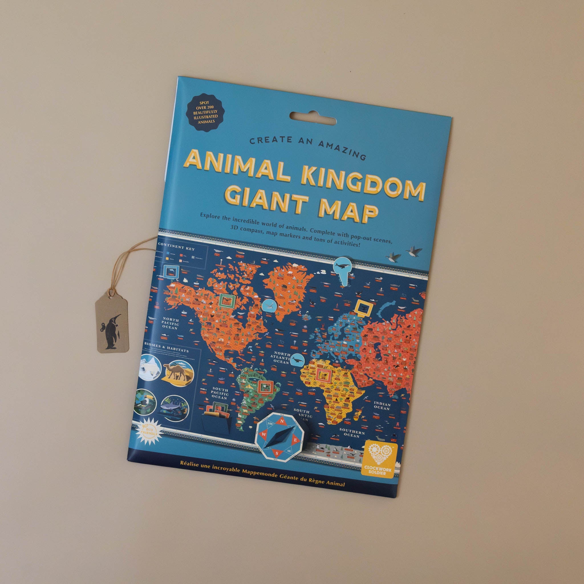 Create Your Own Amazing Giant Animal Kingdom Map