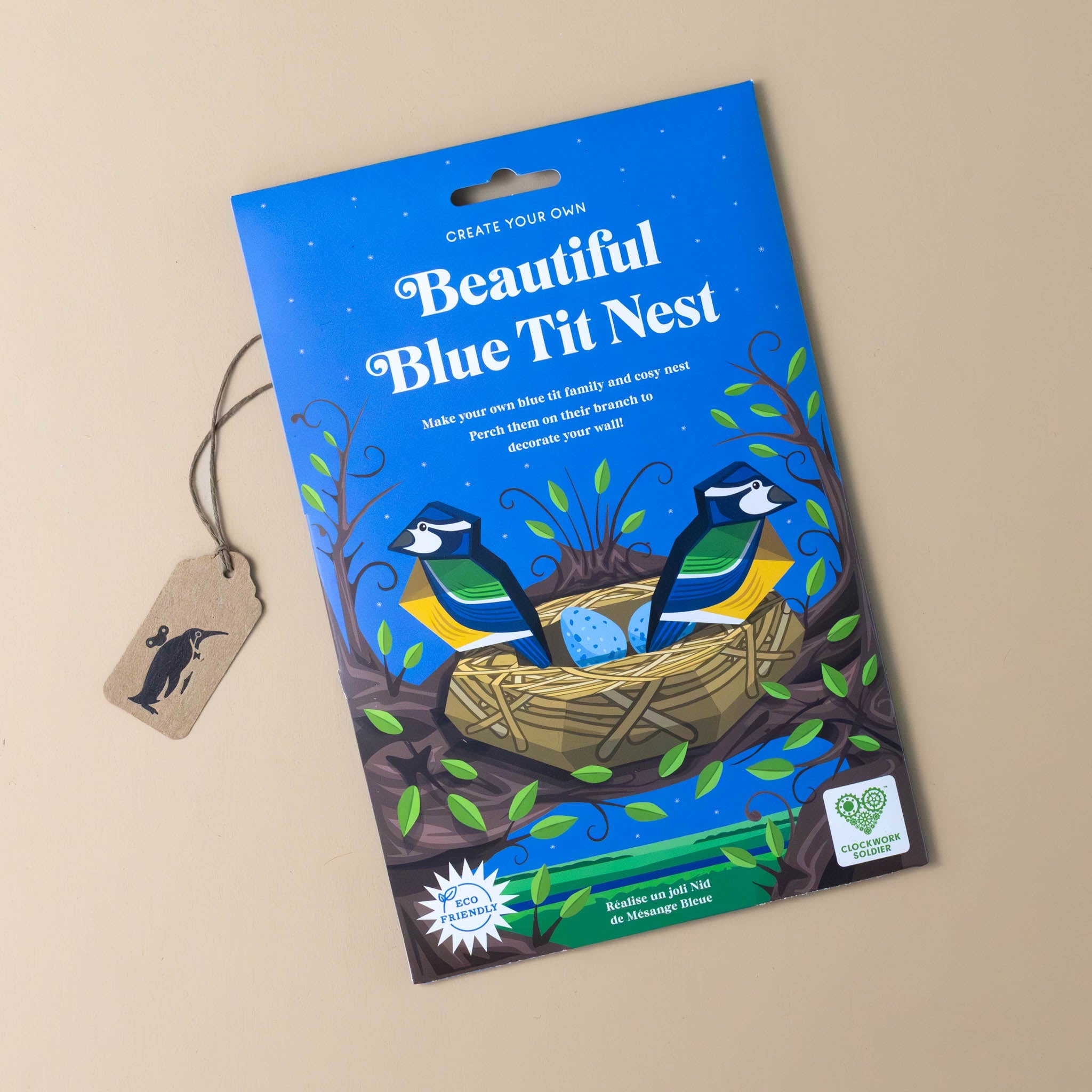 Create Your Own Blue Tit Family and Nest Kit