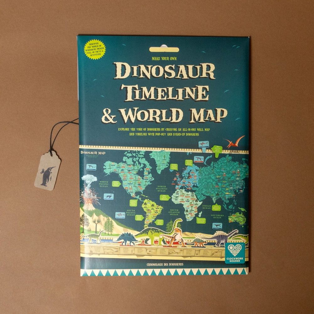 Create Your Own Dinosaur Timeline and World Map