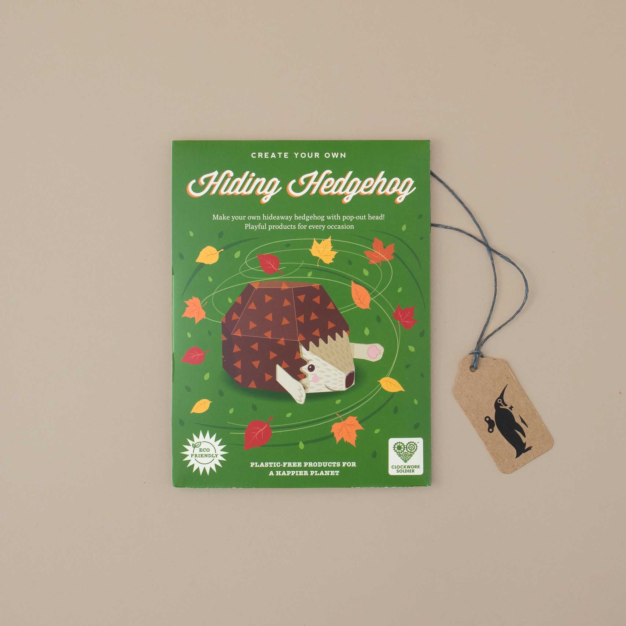Create Your Own Hiding Hedgehog Kit