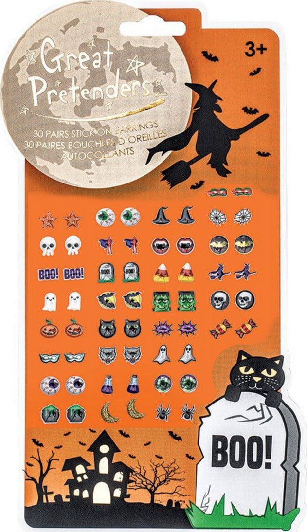 Great Pretenders Halloween Sticker Earrings