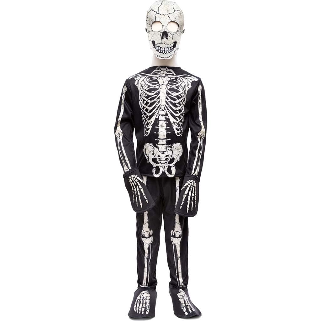 Great Pretenders Glow in the Dark Skeleton Shirt, Pants & Mask 3/4