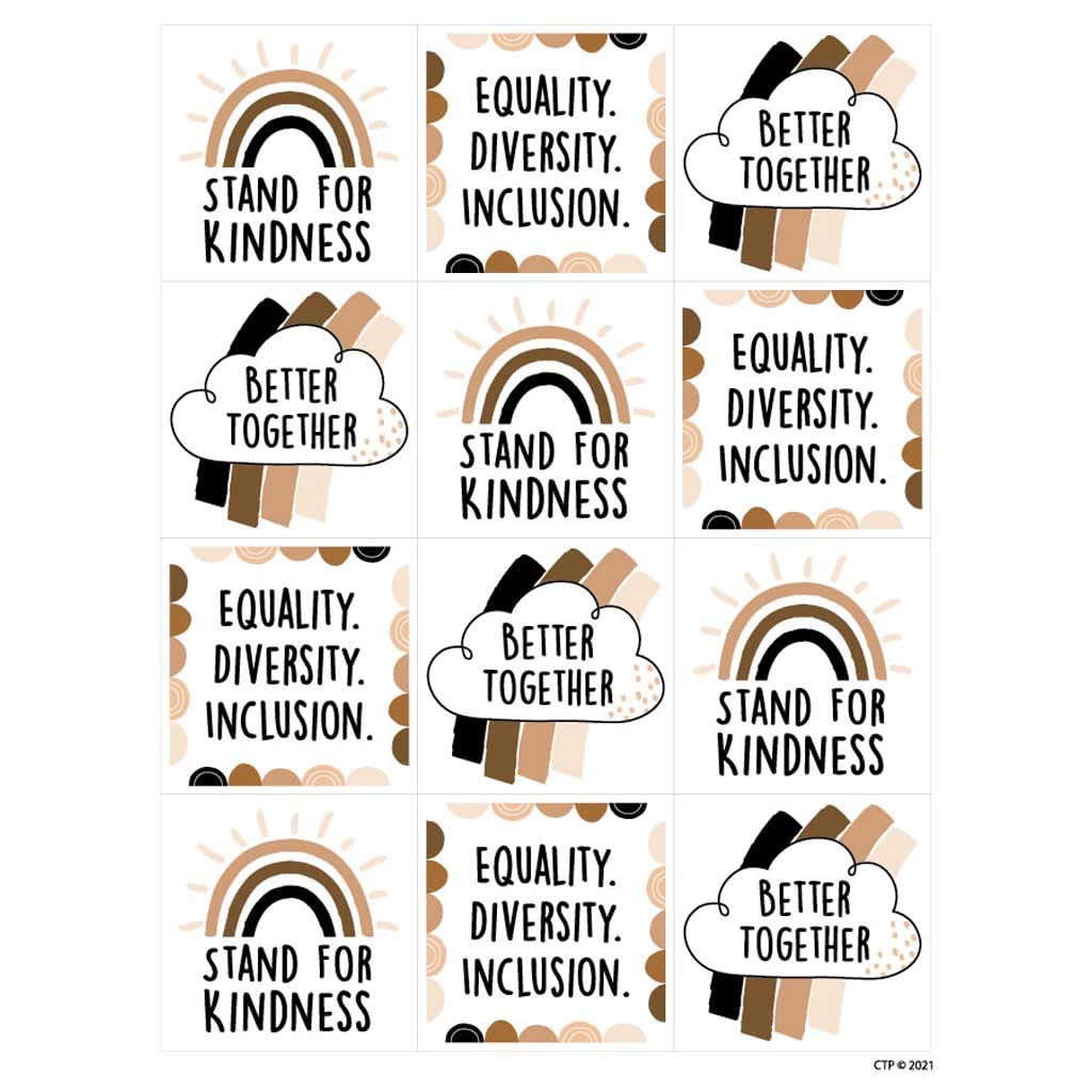 Diversity Rainbow Rewards Stickers