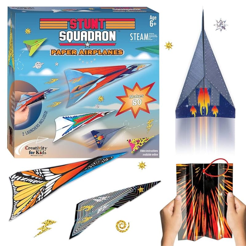 Stunt Squadron Fold & Launch Paper Airplanes