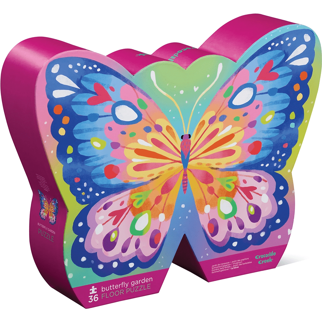 Butterfly Garden 36 Piece Floor Puzzle