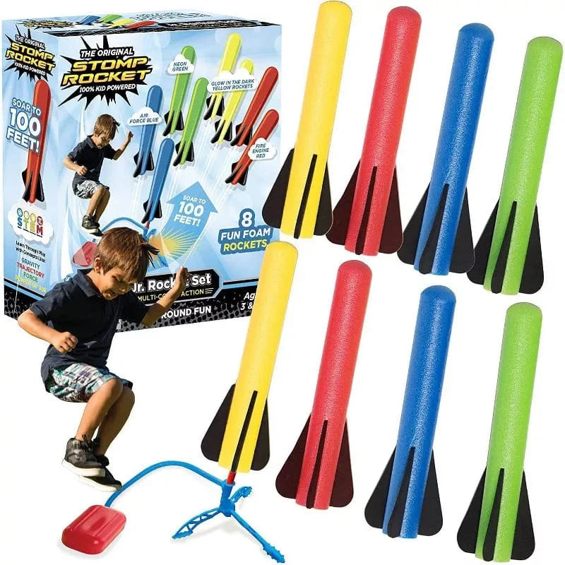 Stomp Rocket Jr. Rainbow - 8 Rockets