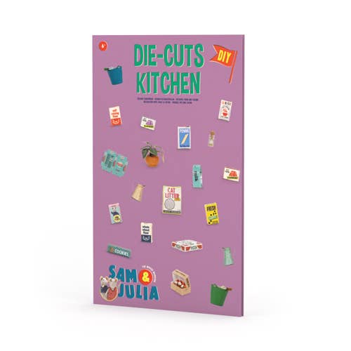 Mouse Mansion Die-Cut Prints - KITCHEN