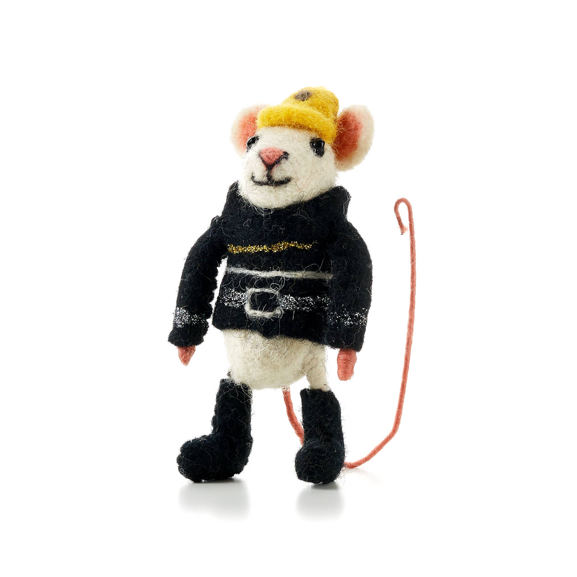 Firefighter Felt Mouse