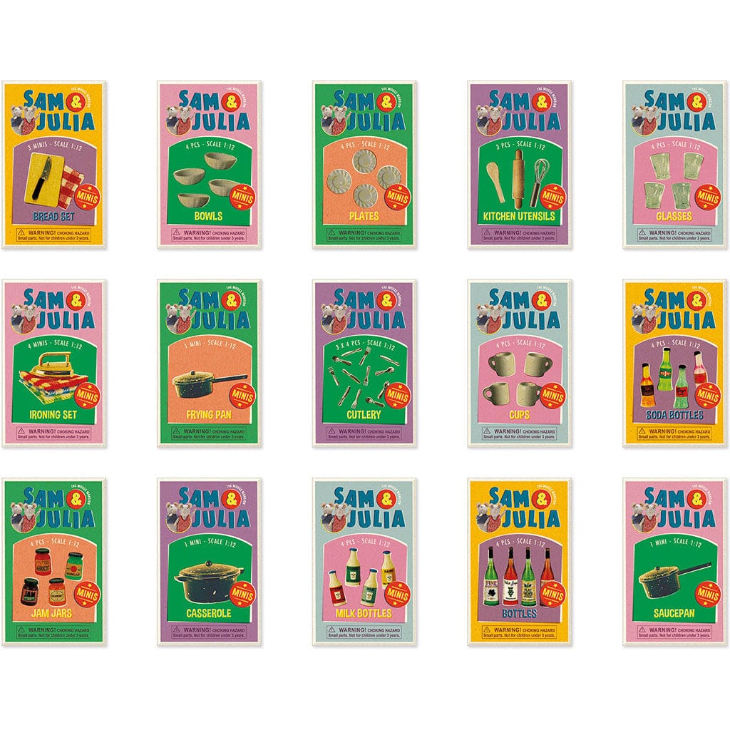 Sam & Julia - Minis - Kitchen Matchbox Asst