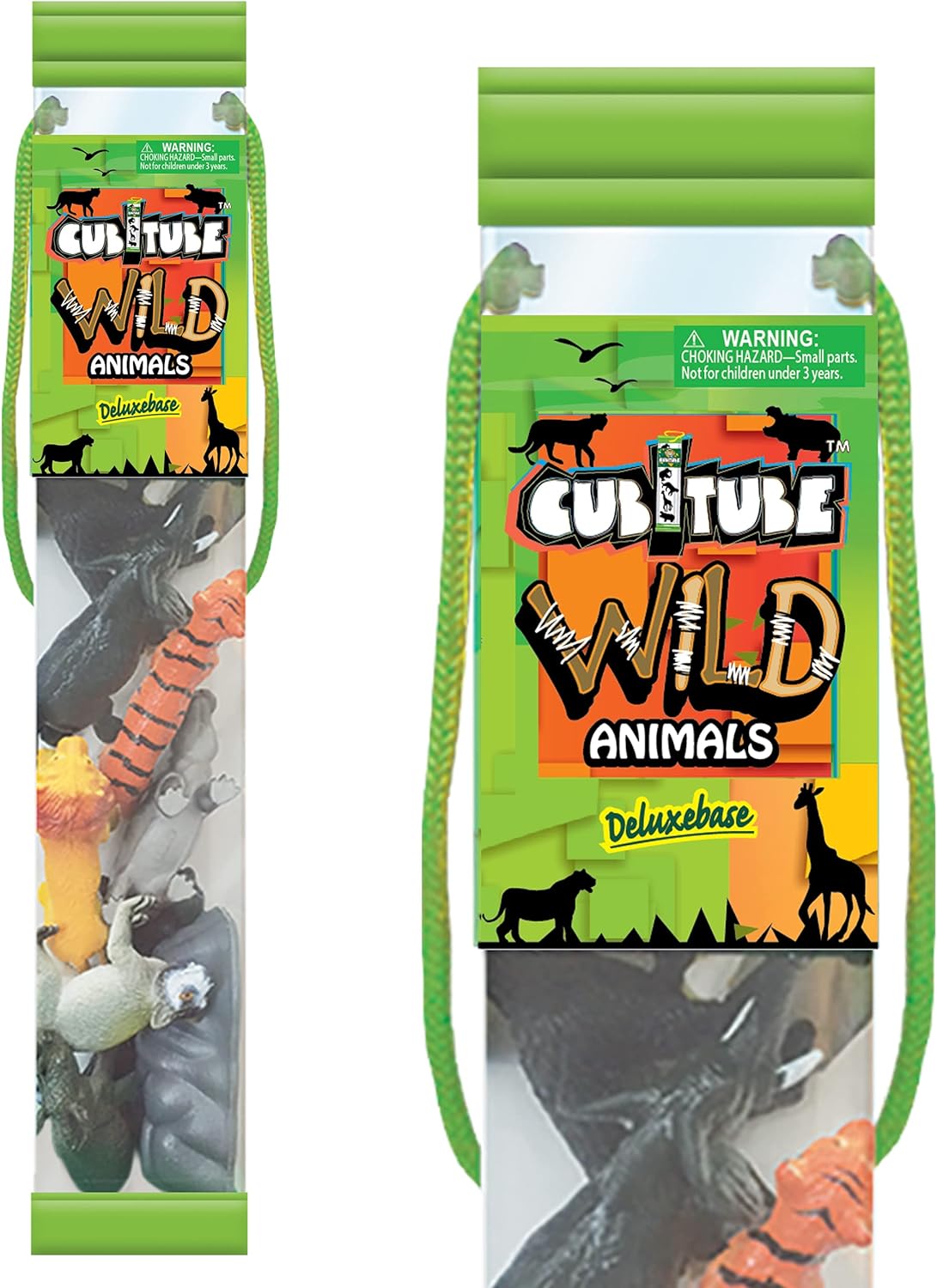 "Wild Animals" Cubitube Animal Set