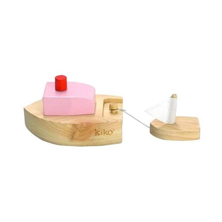 Ofune wind-up boat: Pink