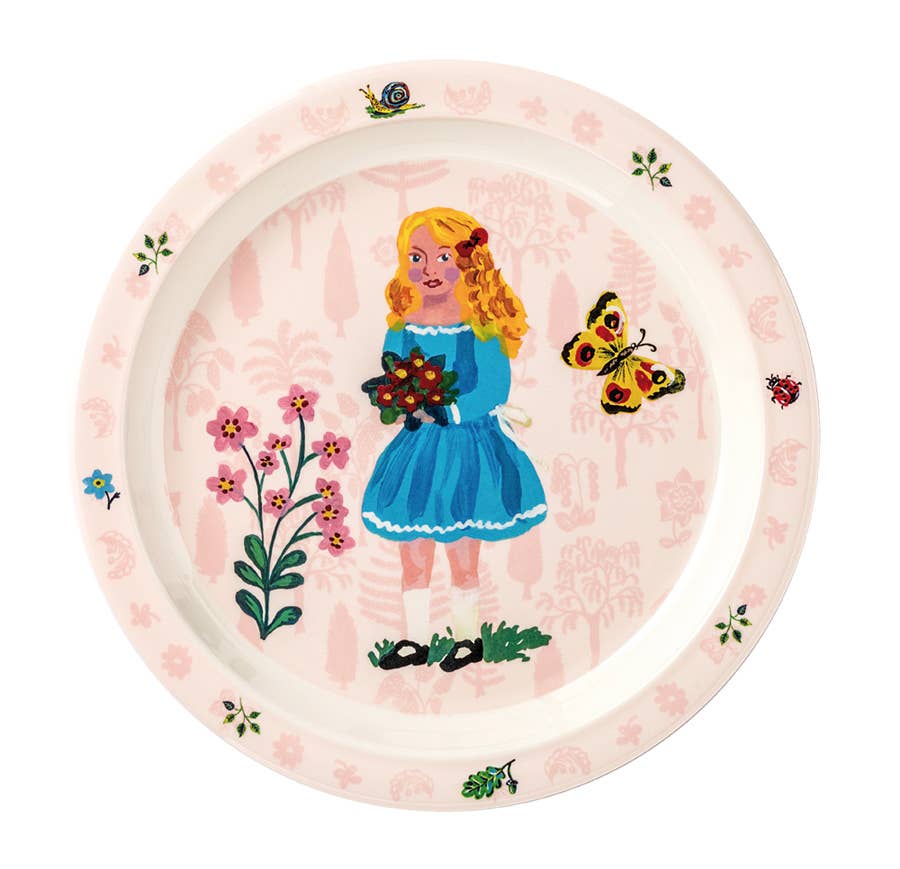 Baby plate Nathalie Lété pink