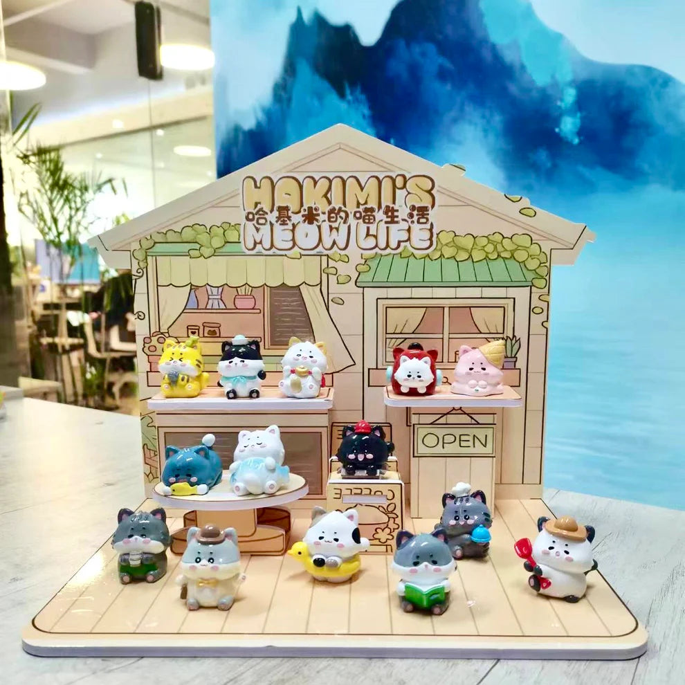 Kitten Hakimi's Meow Life Cat Figurine Blind Box
