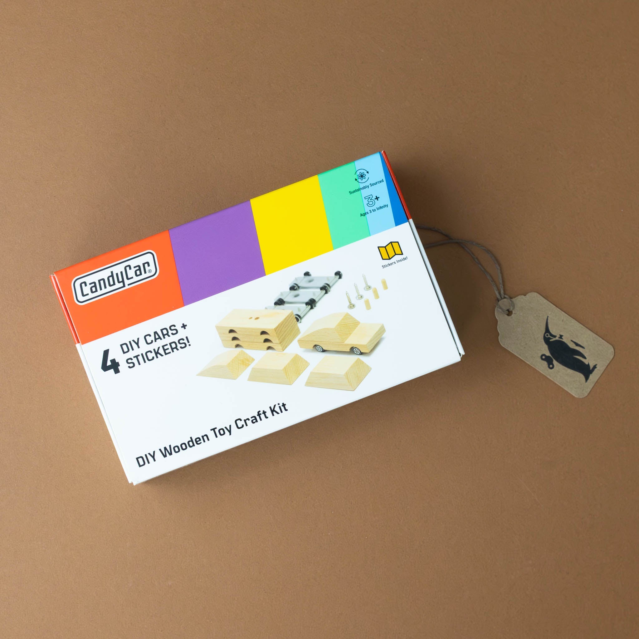 Design & Build Your Own Wooden Candycars Set