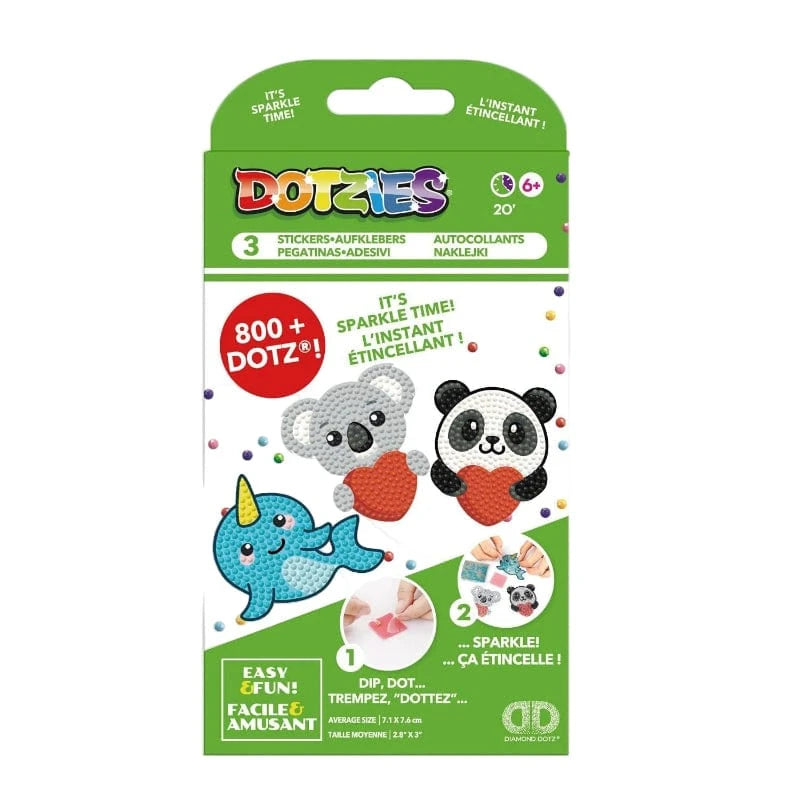 Diamond Dotz Stickers - Love You Chums