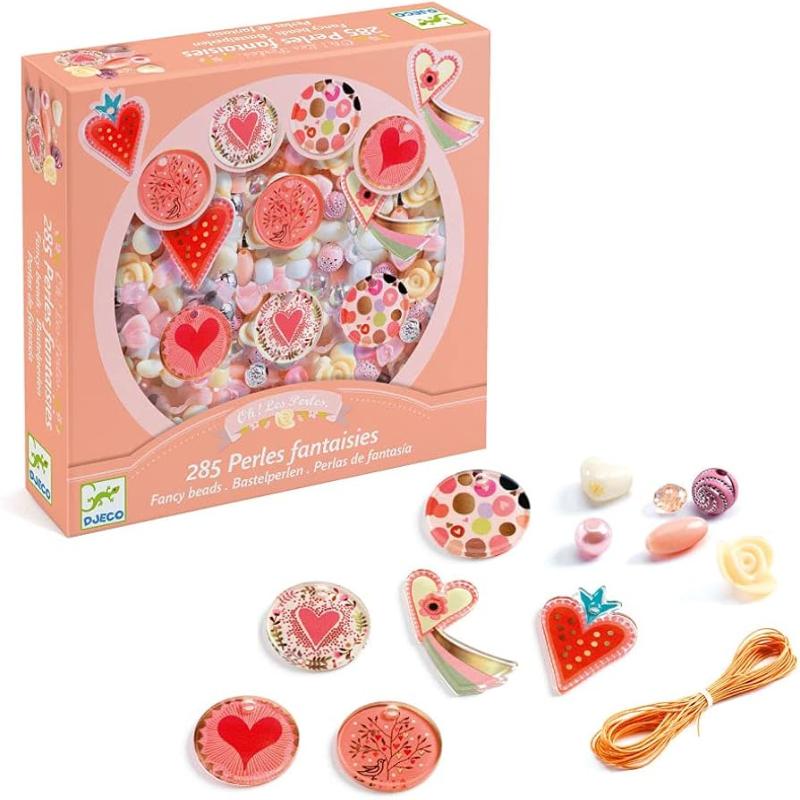 Beads & Jewelry Kit - Hearts