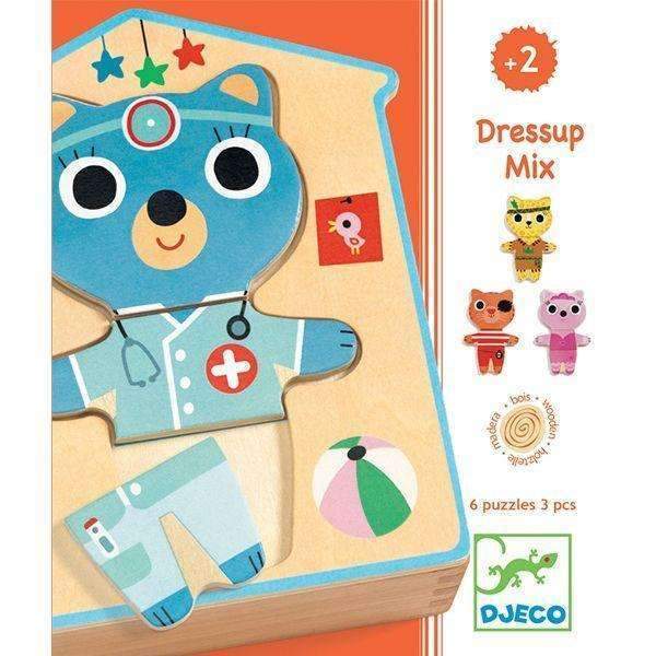 Dressup Mix Wooden Puzzle