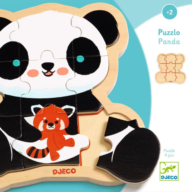 Panda 9 Piece Puzzle