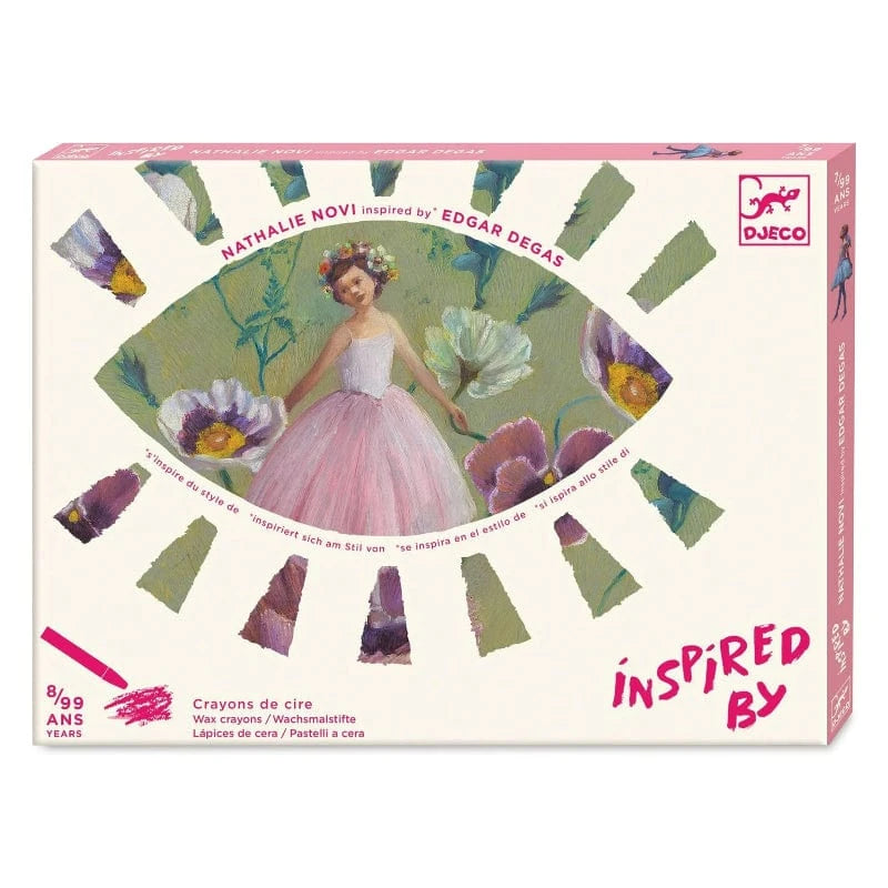 Inspired by Degas - The Ballerina Wax Crayons Kit